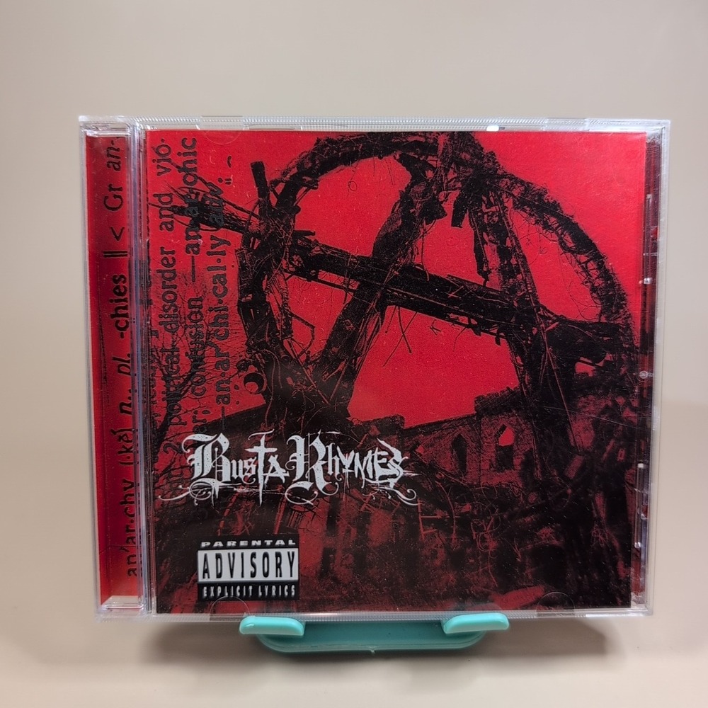 Anarchy by Busta Rhymes CD 2000 Elektra Rap Hip Hop M.O.P. DMX Jay Z